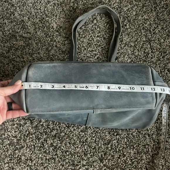 ABLE Selam Magazine Tote - BLUE GRaY - Picture 15 of 16